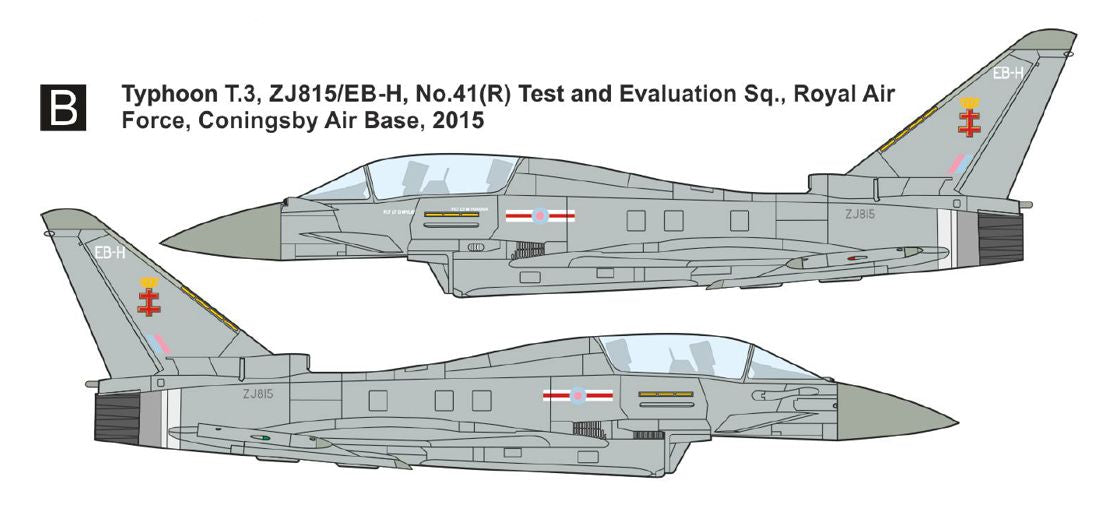 Mark I DMF7207 1:72 Typhoon T.3 RAF Decal Set