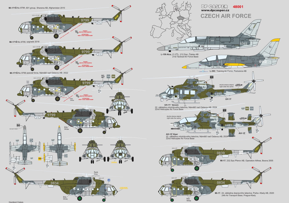 DP Casper. DPC48001 1:48 Czech Air Force
