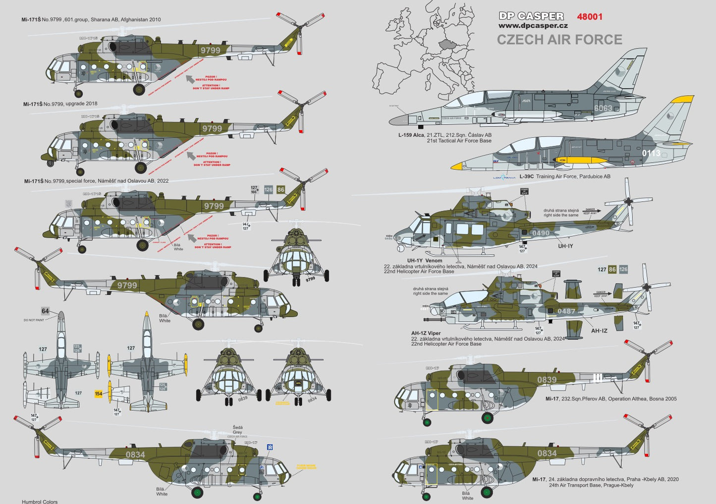 DP Casper. DPC48001 1:48 Czech Air Force