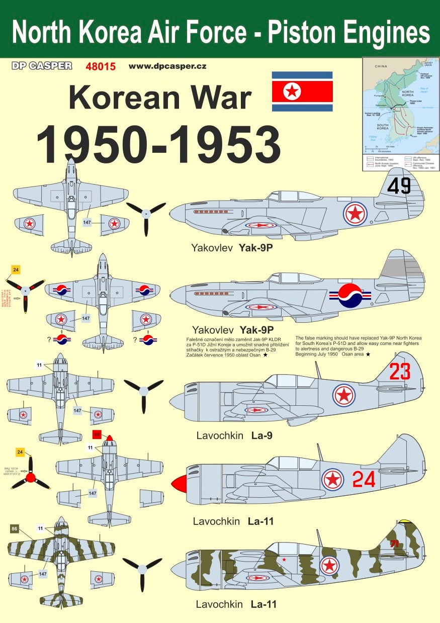 DP Casper. DPC48015 1:48 North Korean Air Force