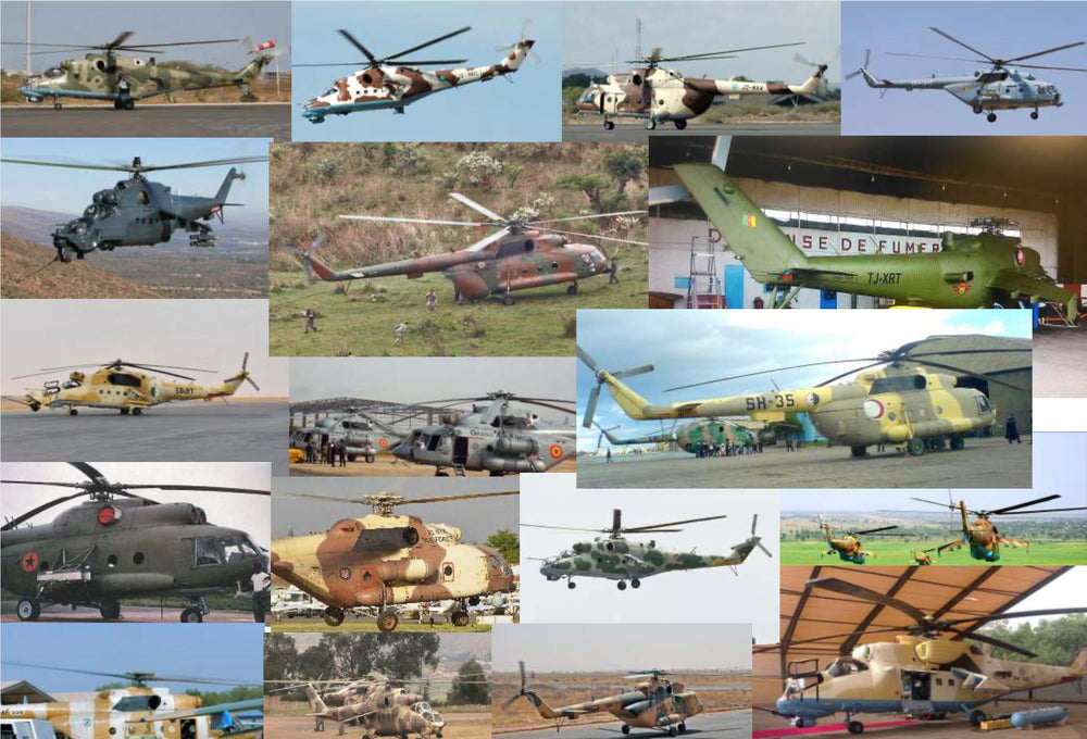DP Casper. DPC72030 1:72 Mil Helicopters In Africa