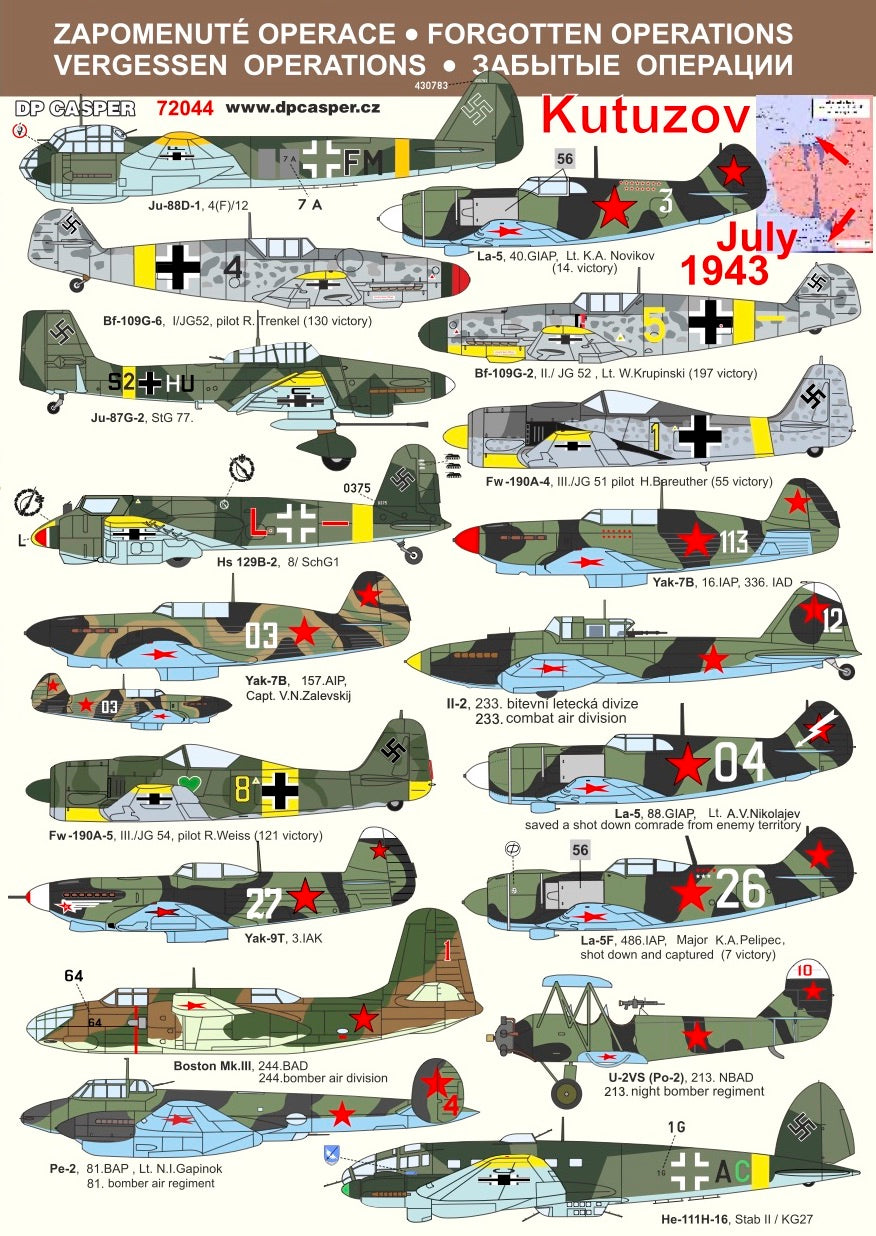 DP Casper. DPC72044 1:72 Forgotten Operations; Operation Kutuzov