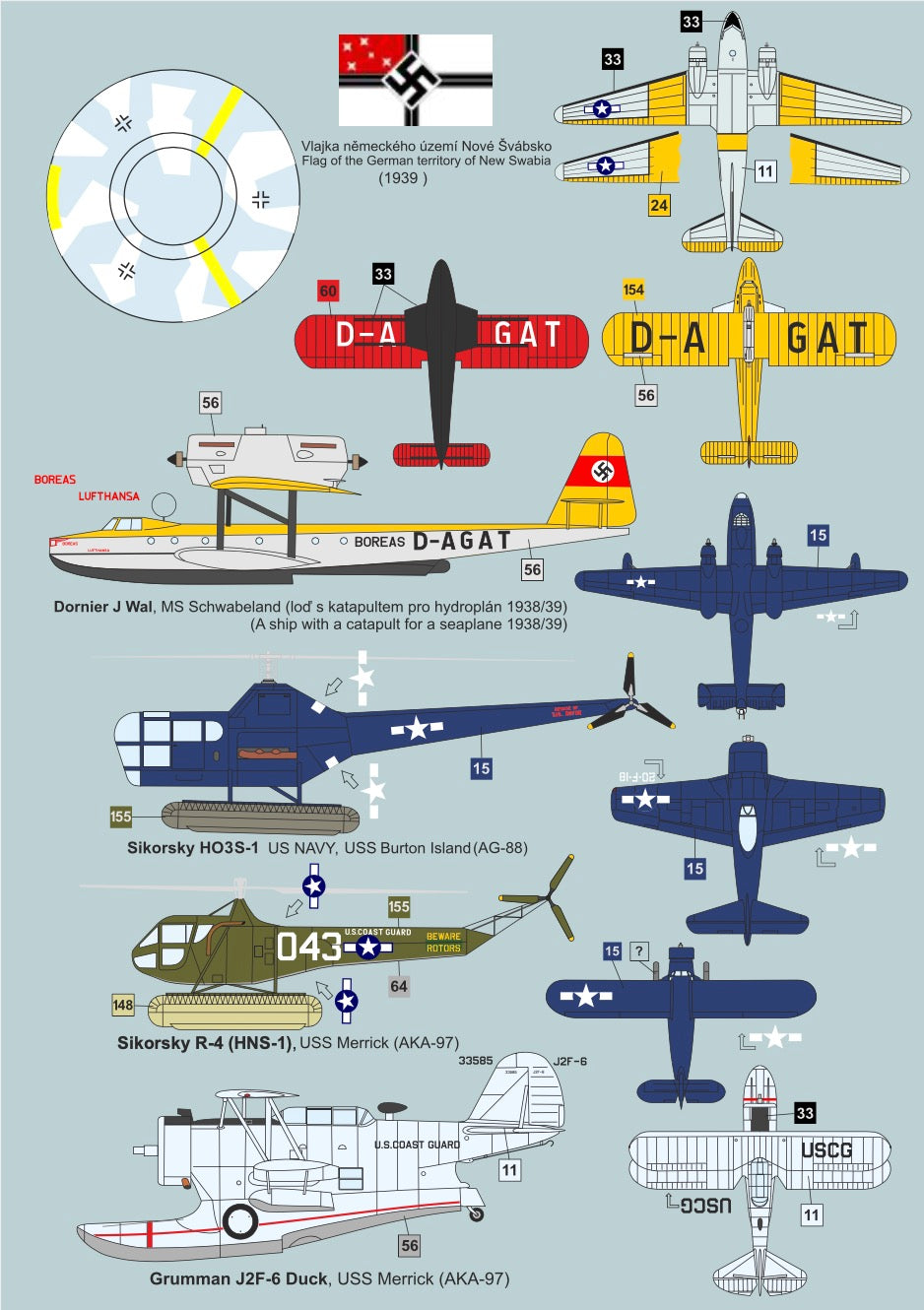 DP Casper. DPC72059 1:72 Operation High Jump 1946 Douglas R4D