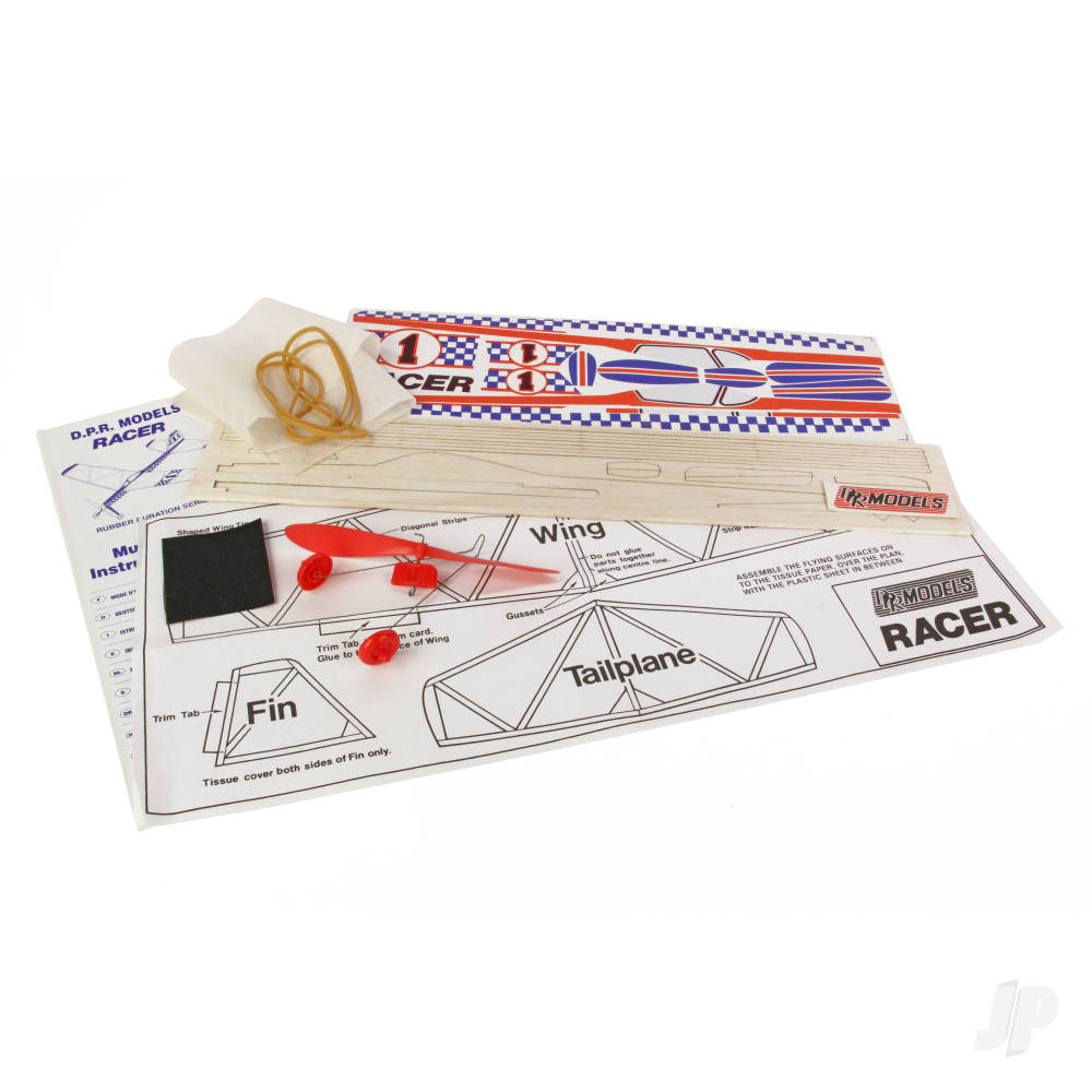 Dpr Racer DPR Racer (Rubber Powered) 1006 – Jadlam Toys & Models