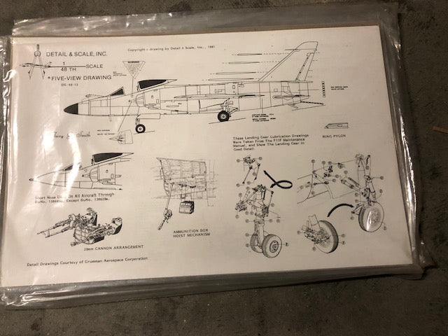 Detail & Scale DSP4813 1:48 Grumman F11F-1 Tiger