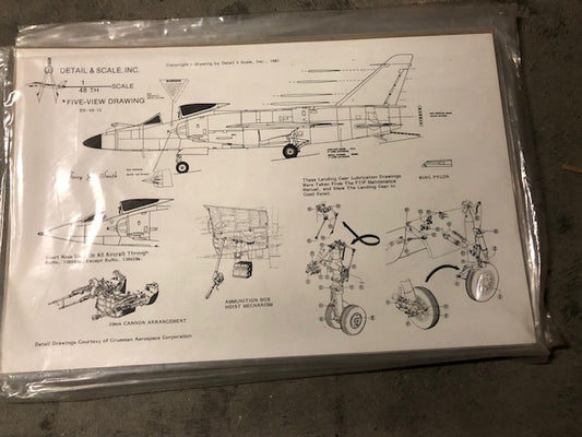 Detail & Scale DSP4813 1:48 Grumman F11F-1 Tiger