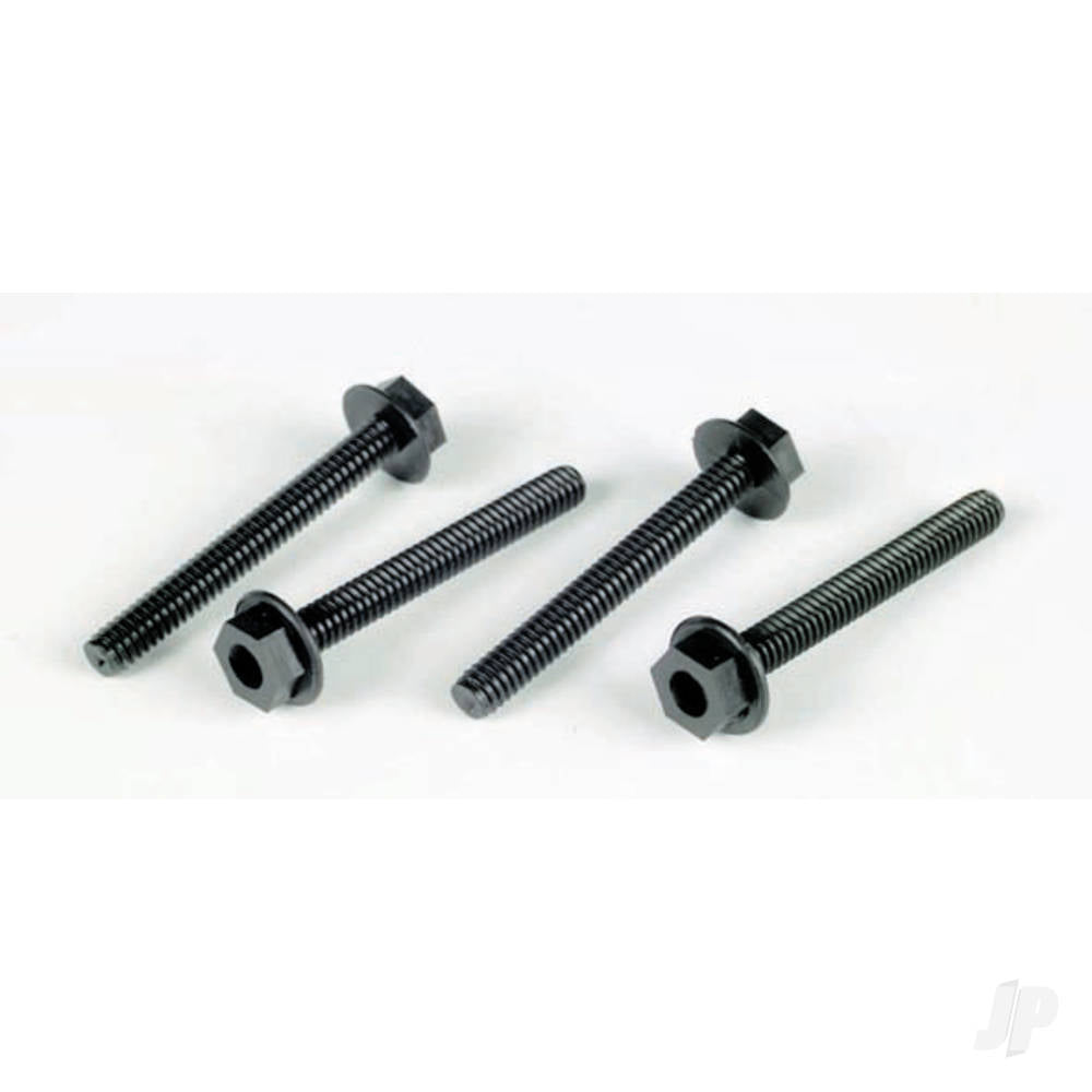 Dubro 1/4-20 x 2in Nylon Wing Bolts (4 pcs per package) 142