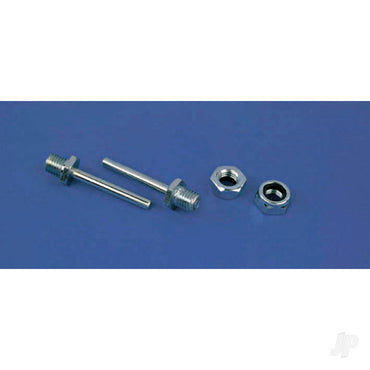 Dubro 2in L x 3/16in diameter Axle Shaft (2 pcs per package) 249