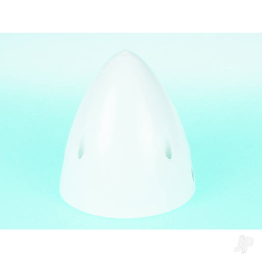 Dubro 3in Spinner, White (1 pc per package) 296
