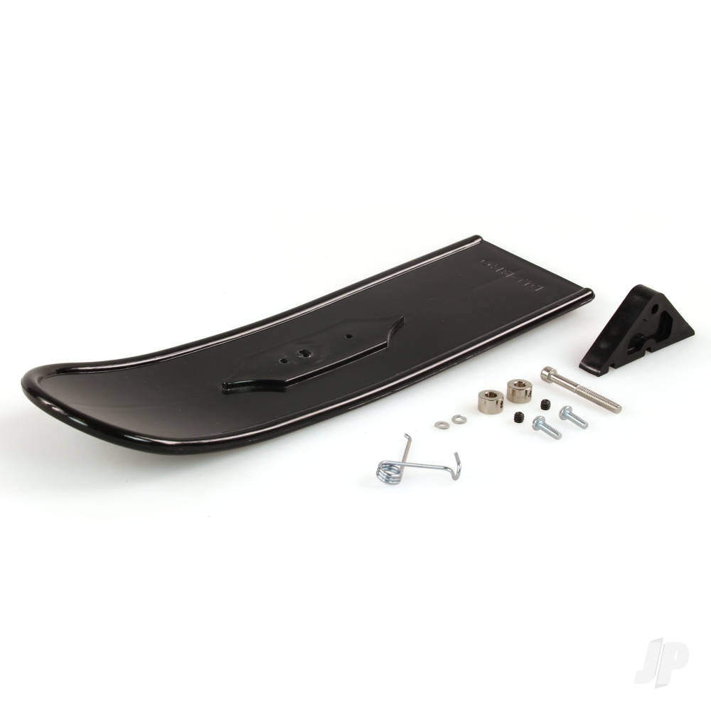 Dubro Snowbird Skis Nose, Black (1 pc per package) 826