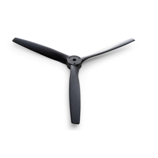 E-flite 10x7 3-Blade Propeller, CCW (Green Adapter) EFLP10073BCC