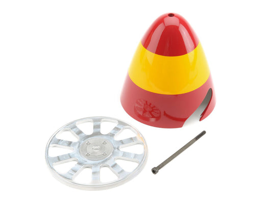 Hangar 9 Painted Aluminum Spinner: P-51D 60cc HAN477020