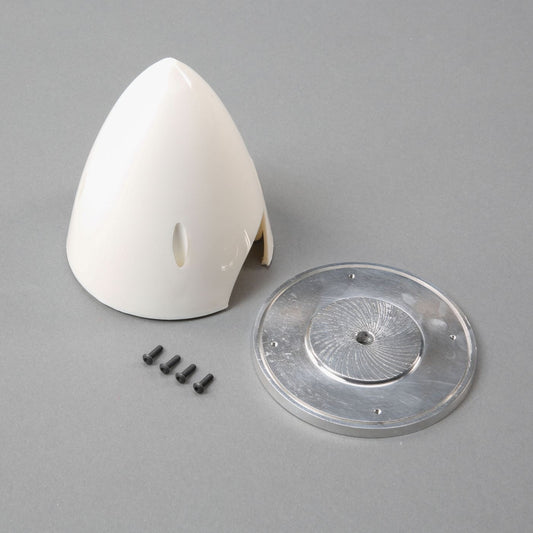 Hangar 9 Spinner w/ Alum Backplate; 4-inch: Van's RV-4 30cc HAN488509