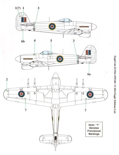 Dead Design DDMUC48015 Ki-84 Hayate Undercarriage Wheel Bay Mask 1:24
