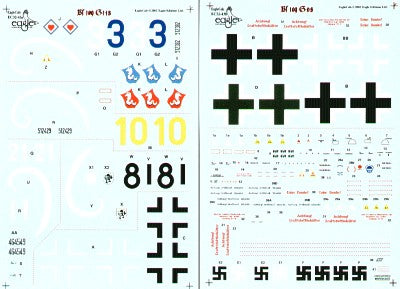 Eagle Cal EAG32043 1:32 Messerschmitt Bf-109G-14
