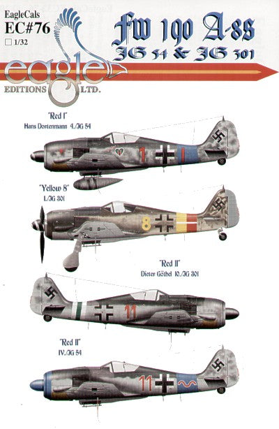 Eagle Cal EAG32076 1:32 Focke-Wulf Fw-190A