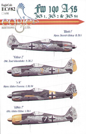 Eagle Cal EAG32082 1:32 Focke-Wulf Fw-190A-5