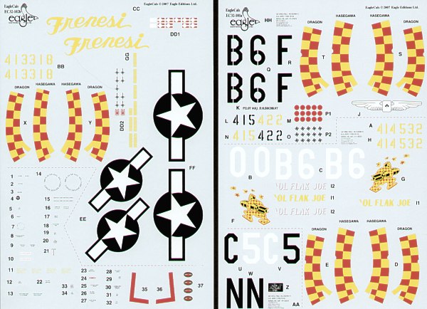 Eagle Cal EAG32102 1:32 North-American P-51D Mustang 357th FG Part 2