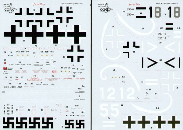 Eagle Cal EAG32108 1:32 Focke-Wulf Fw-190D-9 Pt 1