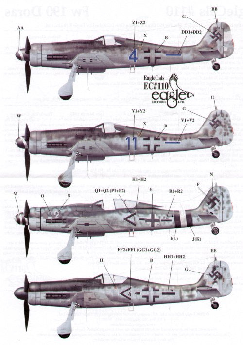 Eagle Cal EAG32110 1:32 Focke-Wulf Fw-190D-9 Part 3