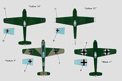 Eagle Cal EAG32120 1:32 Messerschmitt Bf-109E-1 Pt 1
