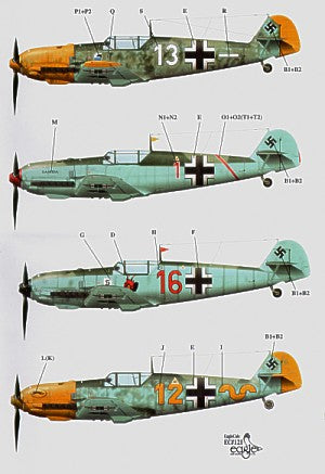 Eagle Cal EAG32121 1:32 Messerschmitt Bf-109E-1 Part 2