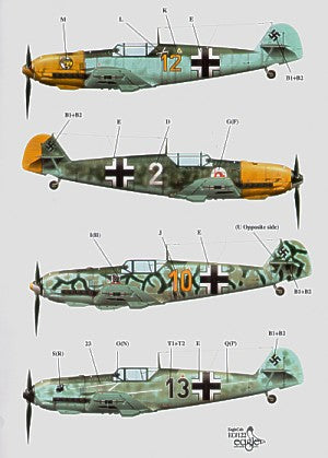 Eagle Cal EAG32122 1:32 Messerschmitt Bf-109E-1 Part 3