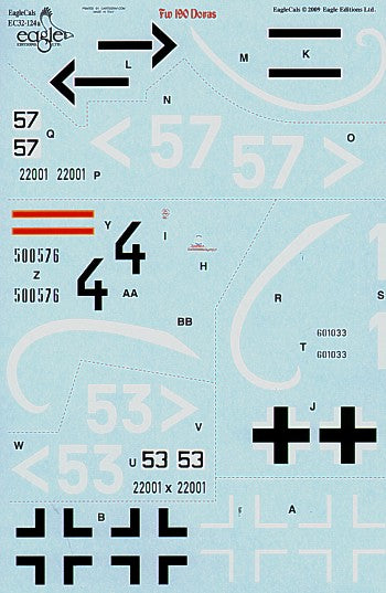 Eagle Cal EAG32124 1:32 Focke-Wulf Fw-190D
