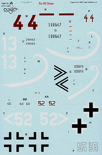 Eagle Cal EAG32126 1:32 Focke-Wulf Fw-190D-9