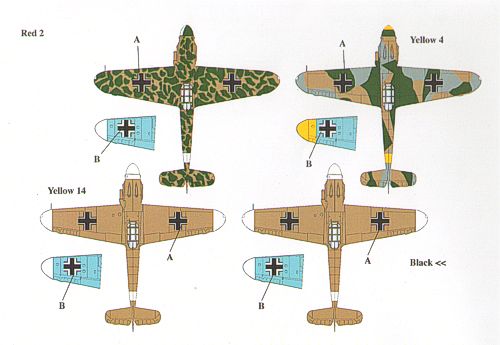 Eagle Cal EAG32131 1:32 Messerschmitt Bf-109F-4