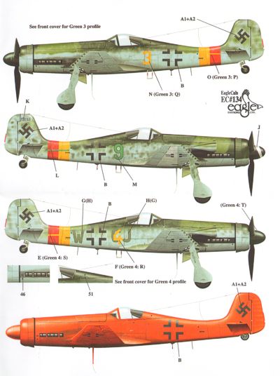 Eagle Cal EAG32134 1:32 Focke-Wulf Ta-152