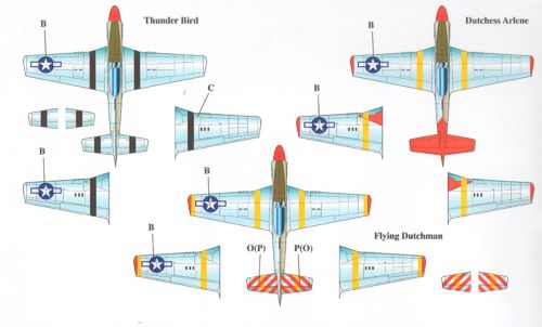 Eagle Cal EAG32139 1:32 North-American P-51D Mustang Part 1