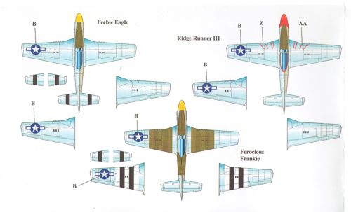 Eagle Cal EAG32141 1:32 North-American P-51D Mustang Part 3