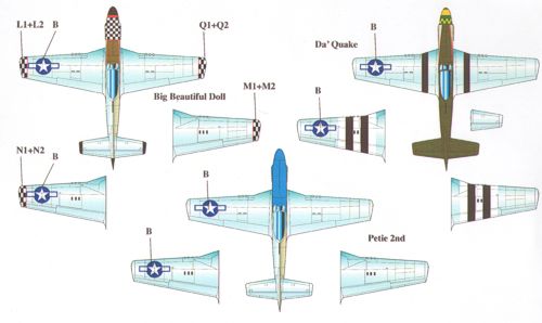 Eagle Cal EAG32142 1:32 North-American P-51D Mustang Part 4