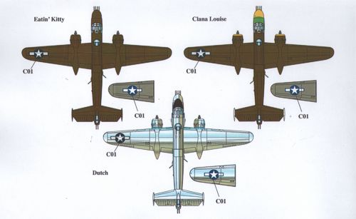 Eagle Cal EAG32146 1:32 North-American B-25H Mitchell