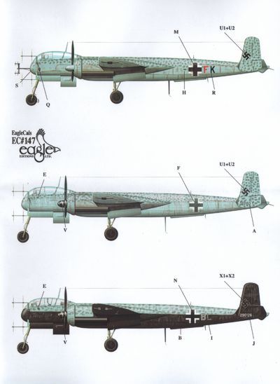 Eagle Cal EAG32147 1:32 Heinkel He-219 Uhu