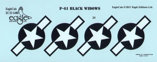 Eagle Cal EAG32148 1:32 Northrop P-61A Black Widows