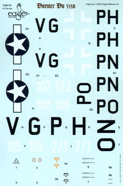 Eagle Cal EAG32164 1:32 Dornier Do-335 Do 335A-02, VG+PH, W