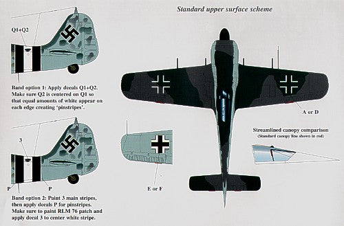 Eagle Cal EAG48007 1:48 Focke-Wulf Fw-190A Sturmjager Pt 1