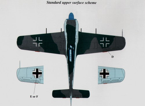 Eagle Cal EAG48009 1:48 Focke-Wulf Fw-190A-8/Fw-190A-9/Fw-190A-12./JG 5 Eismeer
