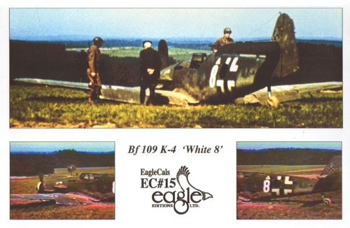Eagle Cal EAG48015 1:48 Messerschmitt Bf-109K-4