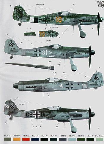 Eagle Cal EAG48019 1:48 Focke-Wulf Fw-190D