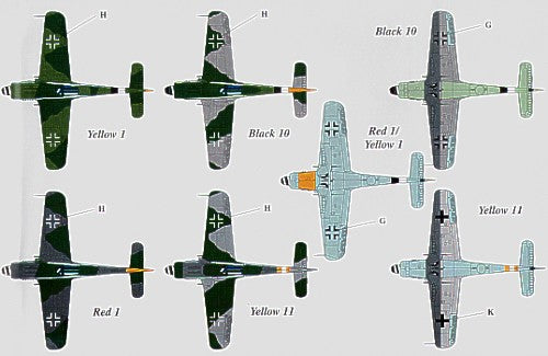Eagle Cal EAG48021 1:48 Focke-Wulf Fw-190D-9 Yellow Tailed