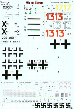 Eagle Cal EAG48044 1:48 Messerschmitt Me-262A