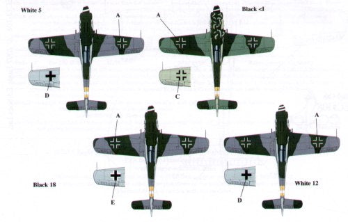 Eagle Cal EAG48108 1:48 Focke-Wulf Fw-190D-9 Pt 1