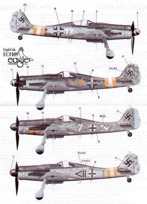 Eagle Cal EAG48109 1:48 Focke-Wulf Fw-190D-9 Part 2