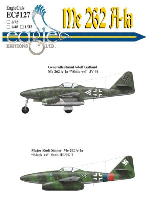 Eagle Cal EAG48127 1:48 Messerschmitt Me-262A-1a
