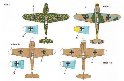 Eagle Cal EAG48131 1:48 Messerschmitt Bf-109F-4