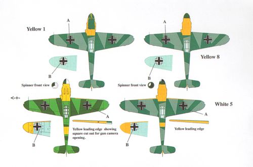 Eagle Cal EAG48137 1:48 Messerschmitt Bf-109F-2 includes...