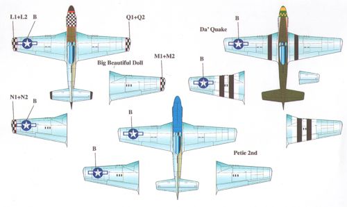 Eagle Cal EAG48142 1:48 North-American P-51D Mustang Part 3